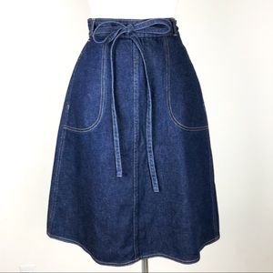 🌺🌺 Tommy Hilfiger Wrap Around Denim Skirt Size 3